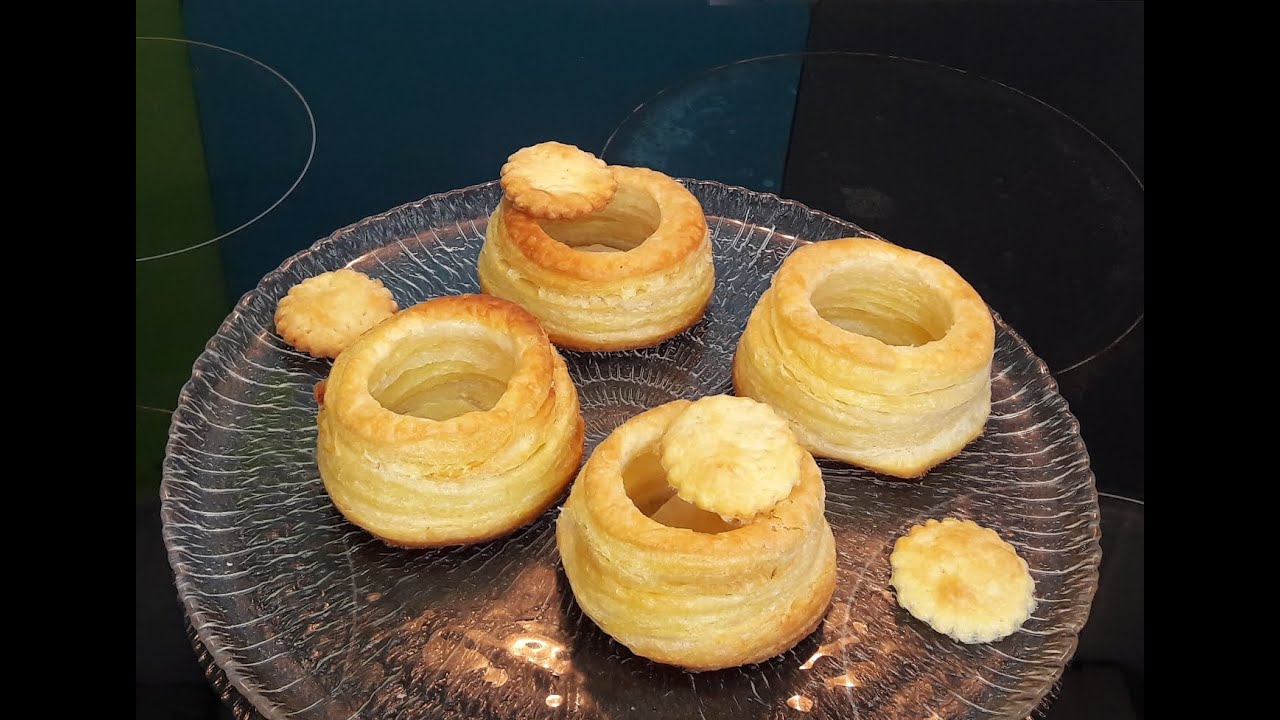 Blätterteig Königin Pasteten selbst herstellen backen Königinpasteten