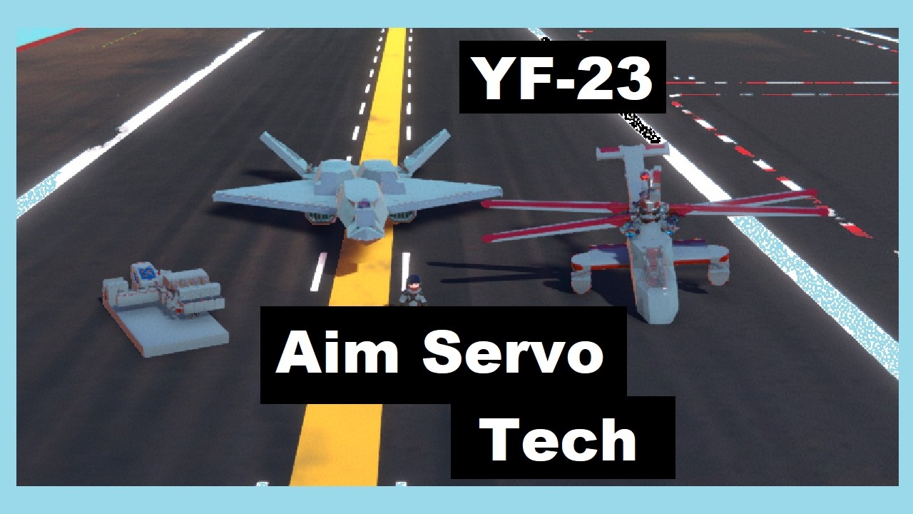 YF-23 and Aim Servo Tech in Trailmakers