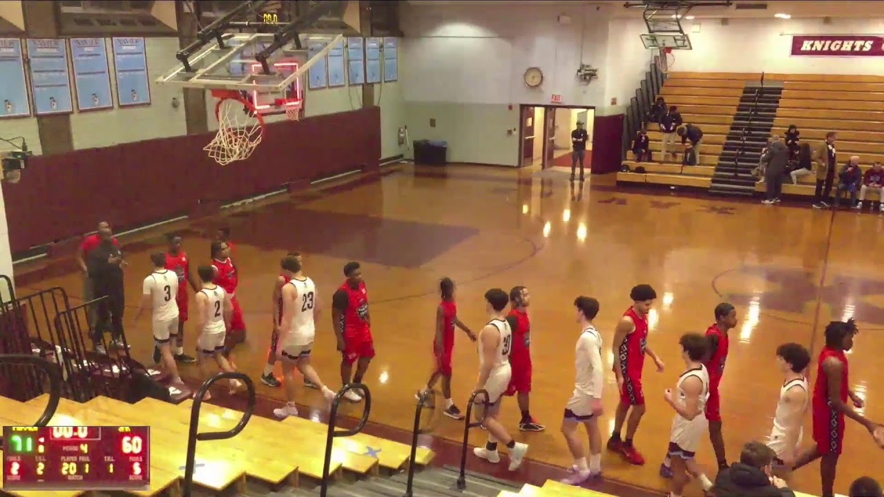Xavier High School vs JFK Boys' Varsity Basketball