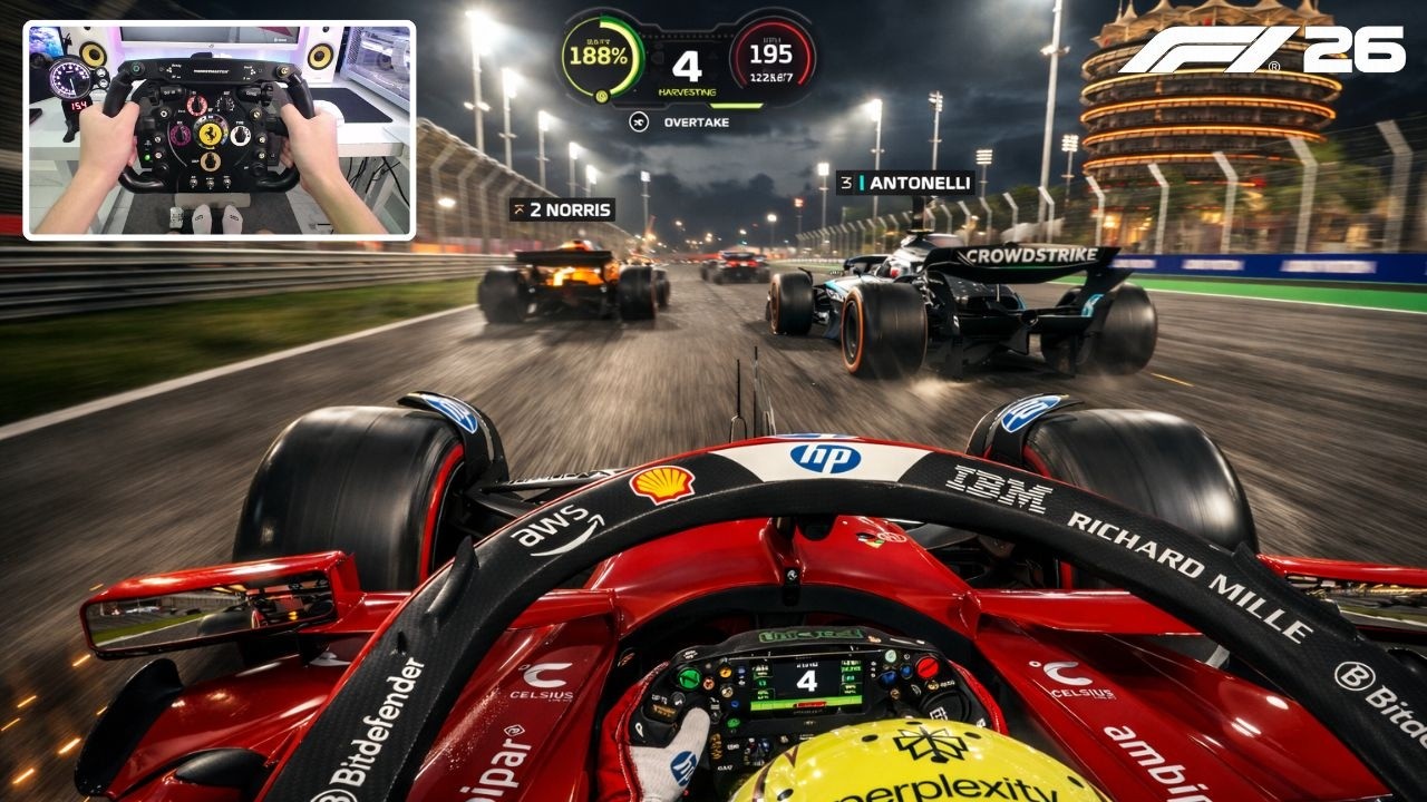 Lewis Hamilton × Ferrari 🔴 | Bahrain Grand Prix Race Day 🏁 | Ultimate Onboard Gameplay