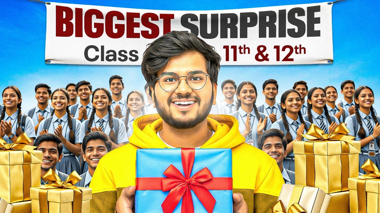 Class 11 & 12 Students… This Is For You! 🎁