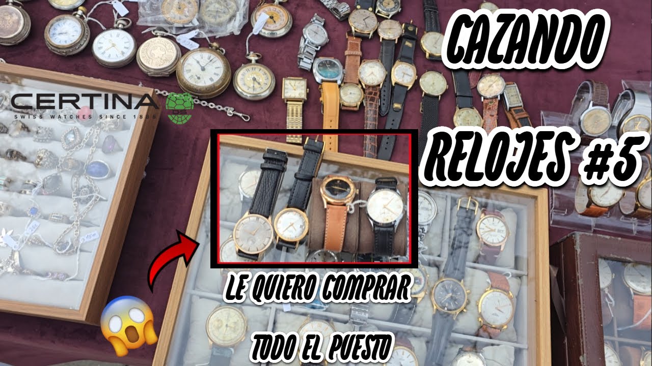 LA MEJOR CAZA DE RELOJES (GASTO TODO MI PRESUPUESTO) CAZANDO RELOJES #5 (SEIKO, CERTINA, LANCO...)