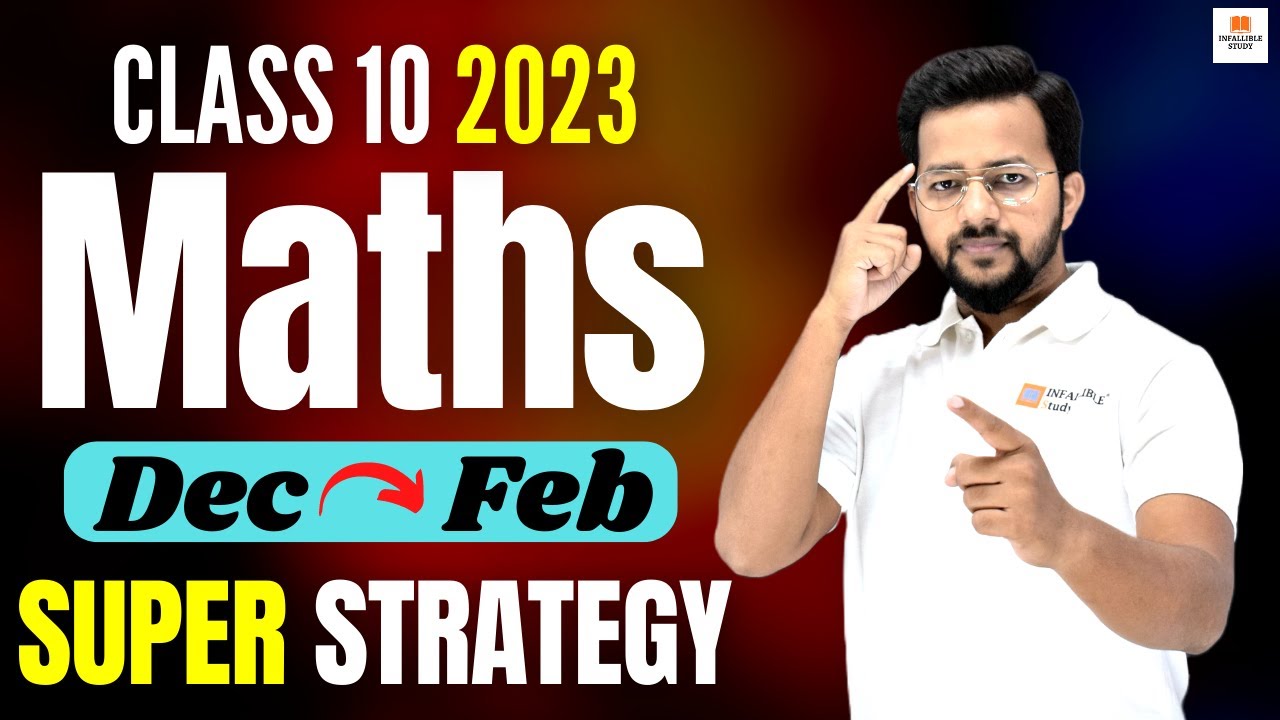 Score 95% Marks in Class 10th Maths !! ZERO to HERO I| 3 Months MASTERPLAN | 5 Tips 2023 Board Exam