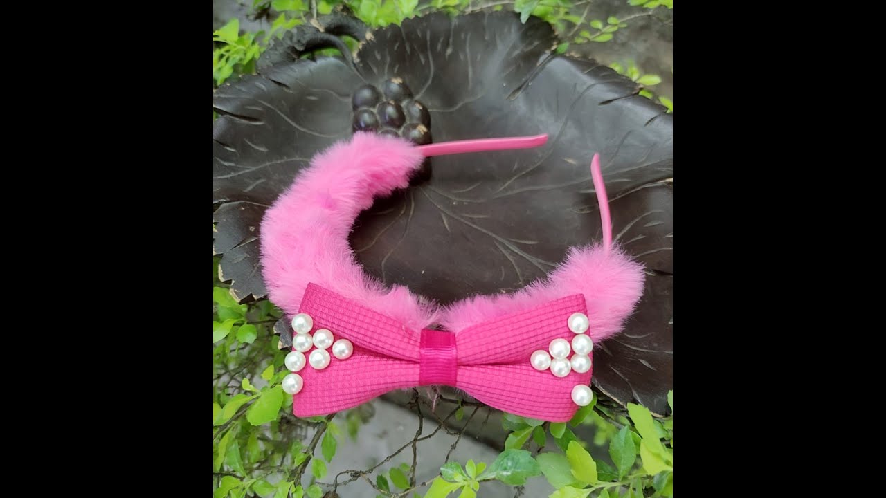 Stylish and Beautiful Fluffy Bow 