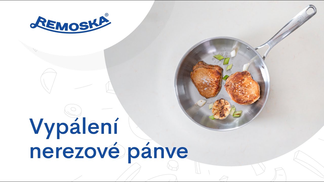 Remoska® Quanta - jak si na nerezové pánvi vyrobit nepřilnavý povrch