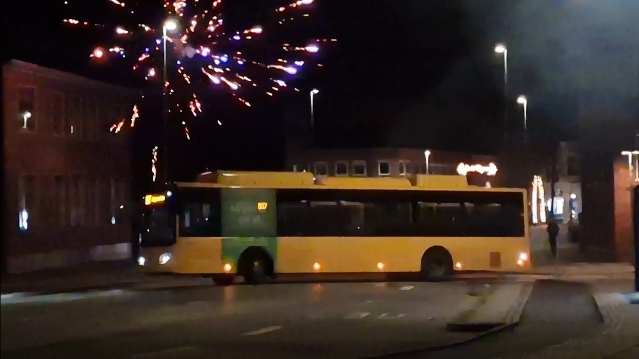 20.12.24 Unge affyrede bomber&oslash;r og kanonslag af i centrum af Kors&oslash;r