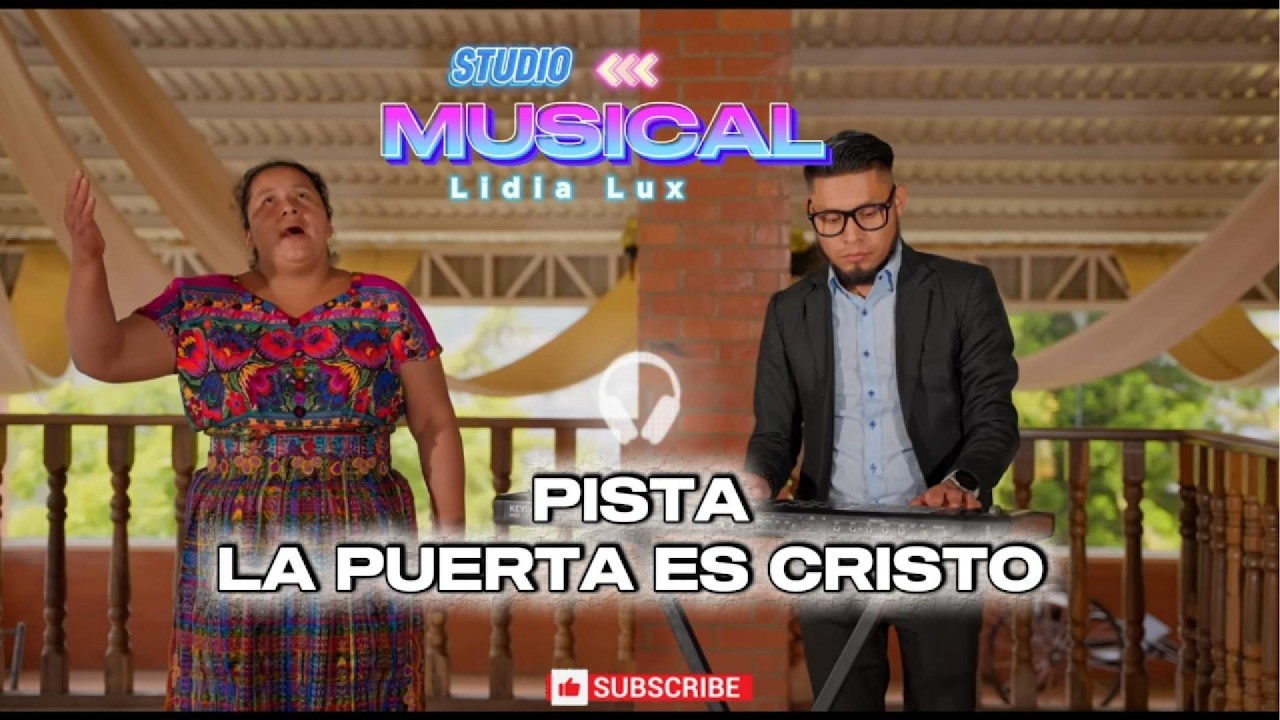 Pista la puerta es Cristo.🎤🎙 solista Lidia Lux Ft Juan Rivero 🎙🕊