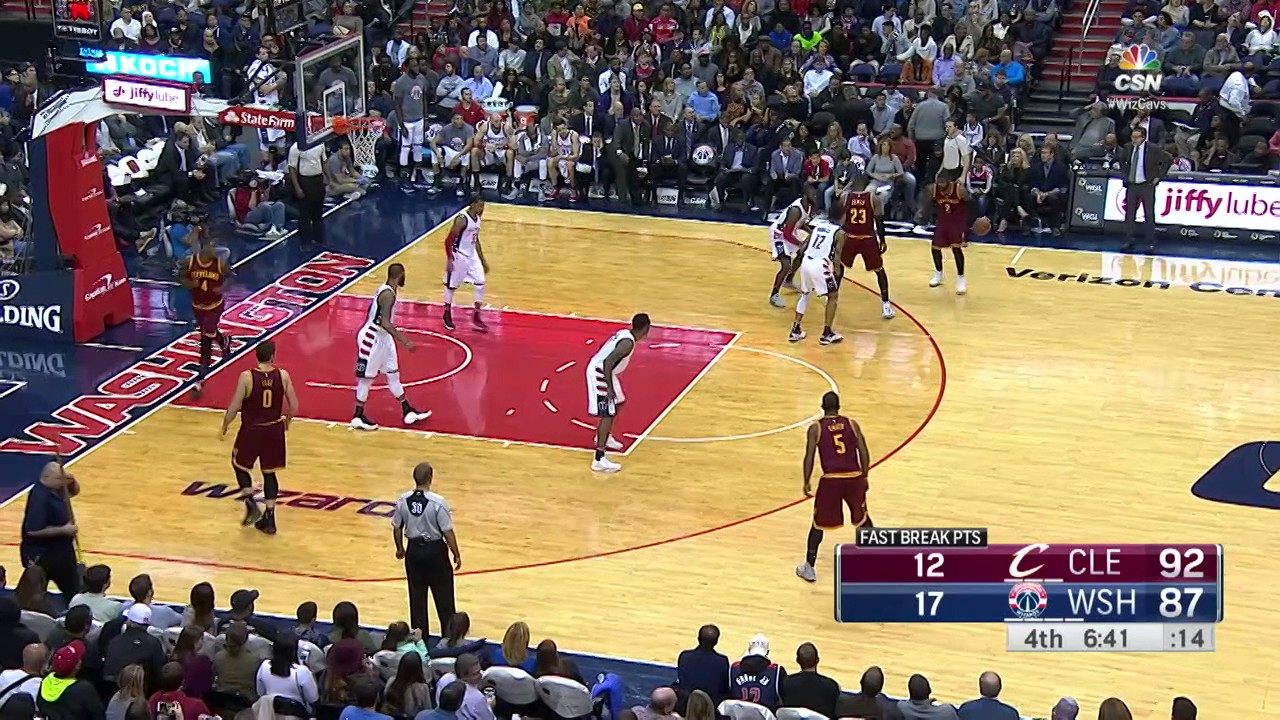 Cleveland Cavaliers at Washington Wizards- November 11, 2016