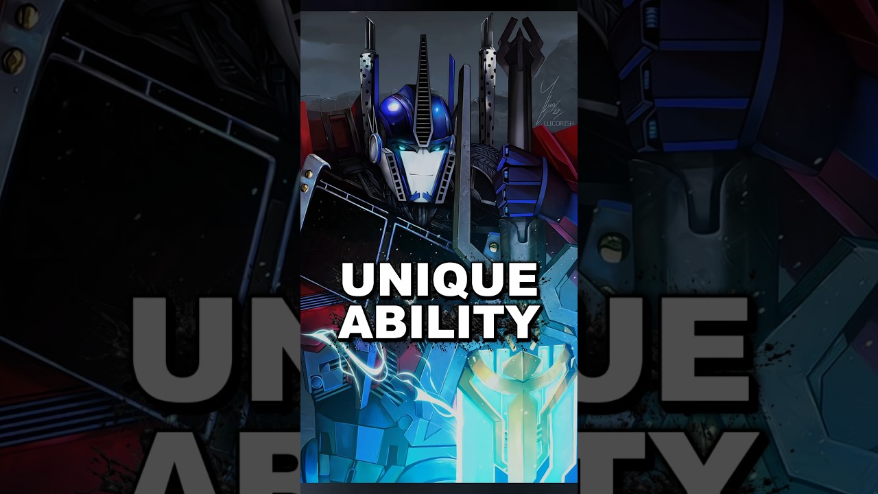 Do you know about this unique ability of Optimus Prime in transformers prime? 