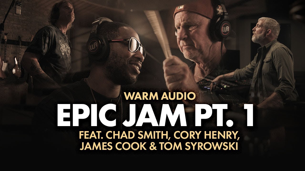 Epic Jam Part 1 | Live At Warm Studios Featuring Chad Smith, Cory Henry, James Cook & Tom Syrowski
