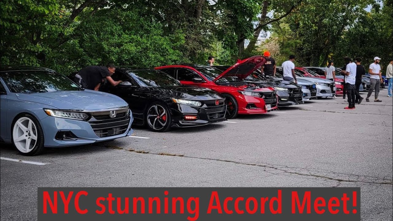 2018-2021 honda accord massive meet in NYC