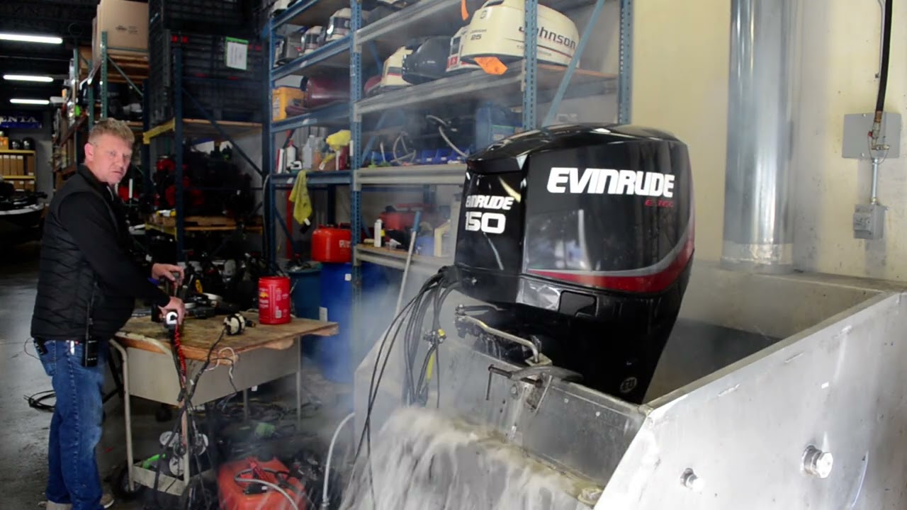 2015 Evinrude Etec 150hp 25in remote outboard boat motor SOLD
