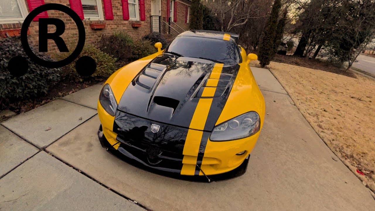 I GOT TO RIDE IN A DODGE VIPER(POV)