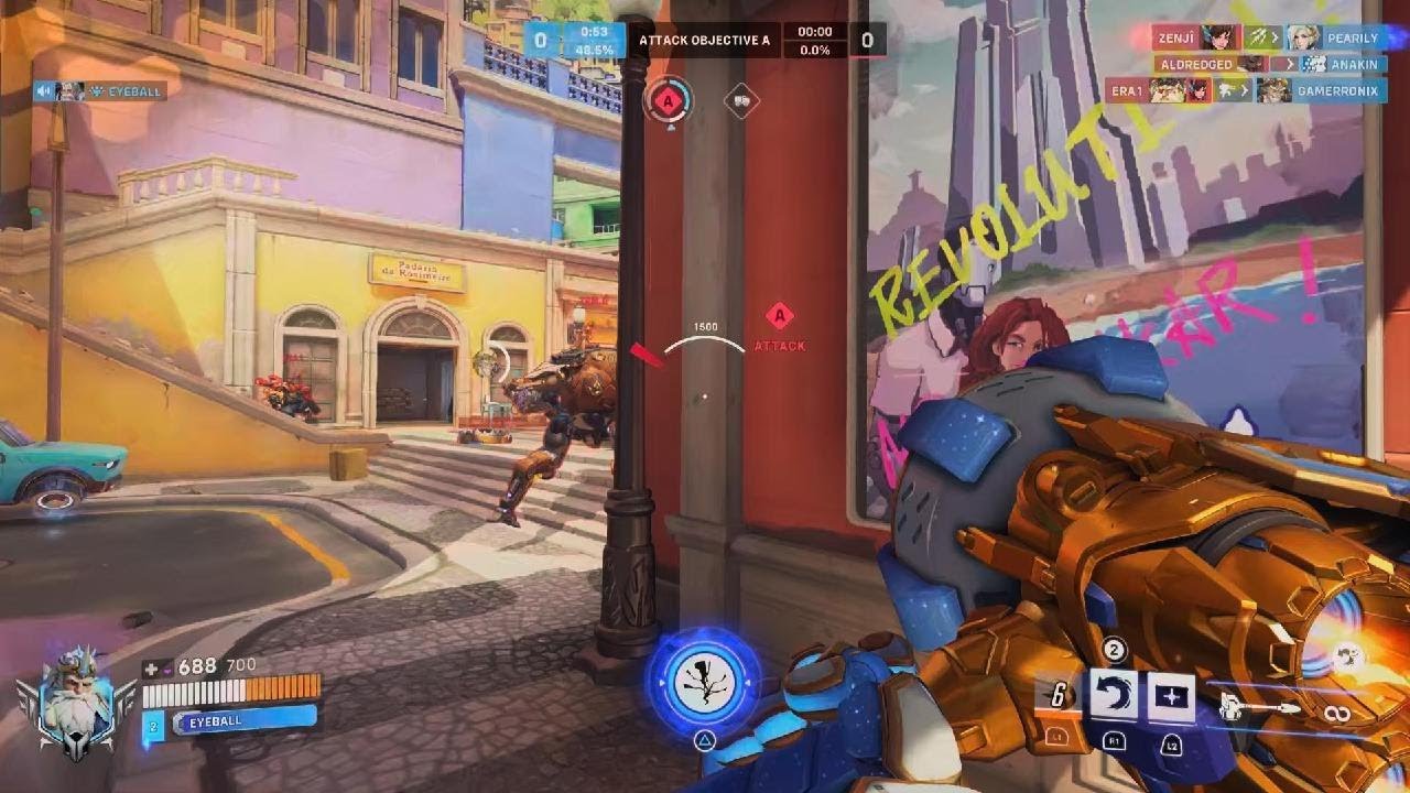 Overwatch 2 - LilacBadger and Aldredged against PinkLemond3 and Pearily