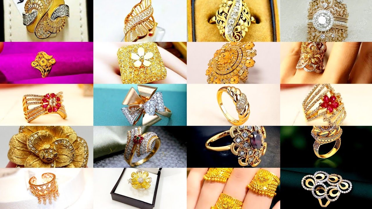 New And Beautiful Gol Ring Design #Ytvideo #Viralvideo #trending #goldring #youtubevideo #anguthi 