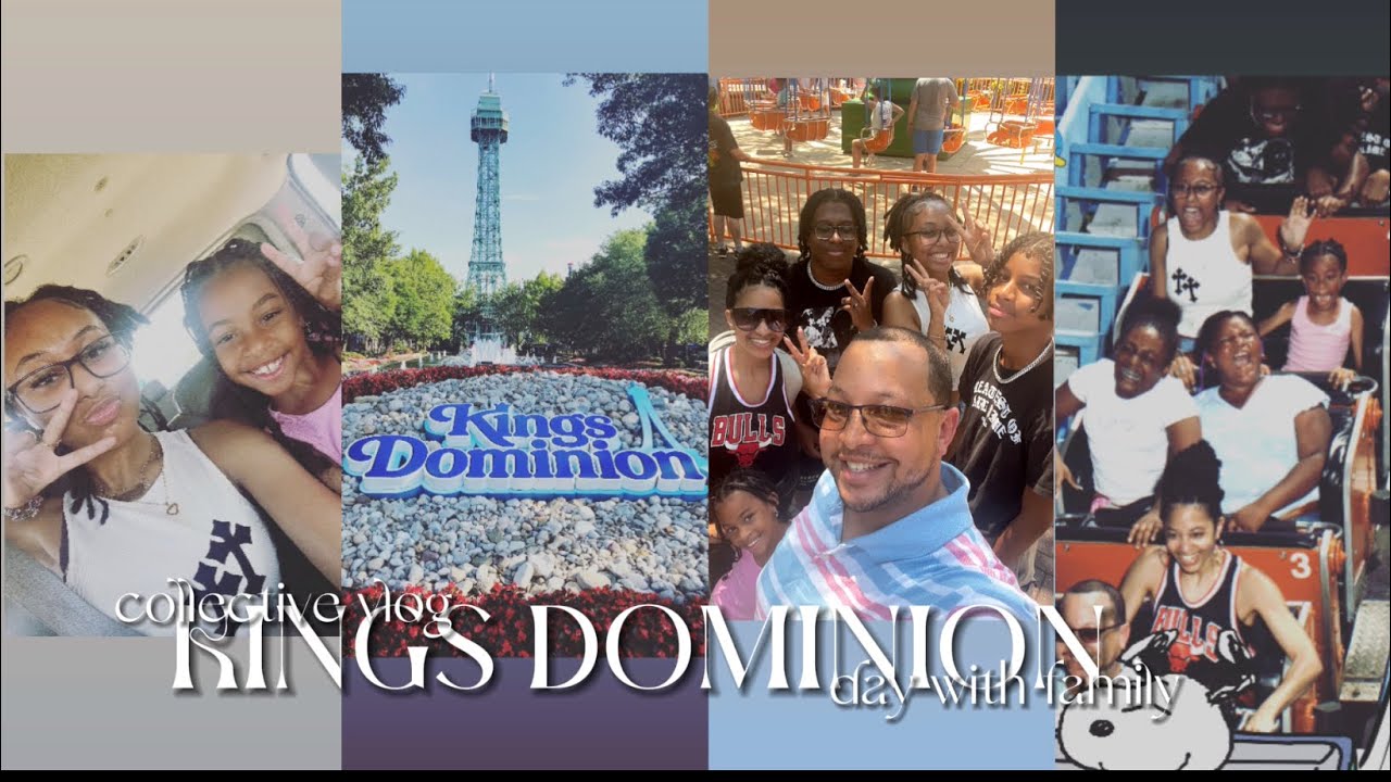 Spending the day at kings dominion with family 🤍