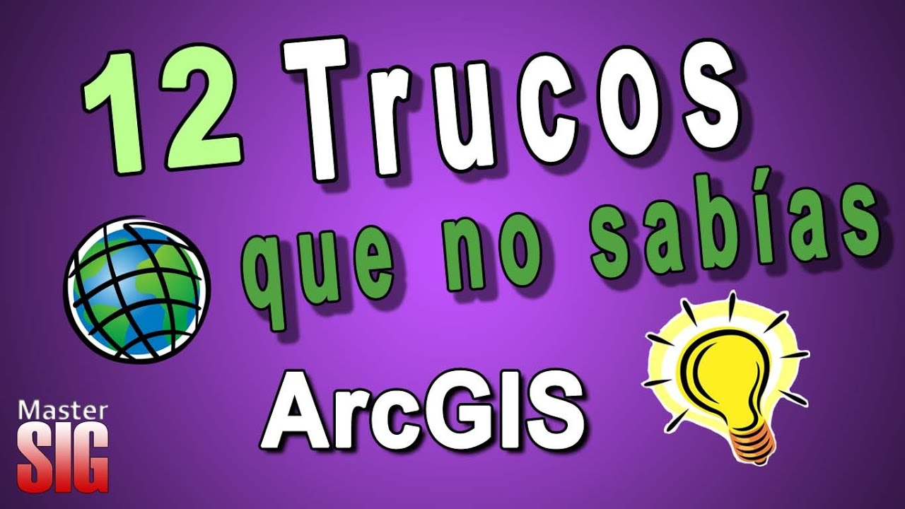 12 Herramientas que no sabias en ArcGIS | Master SIG