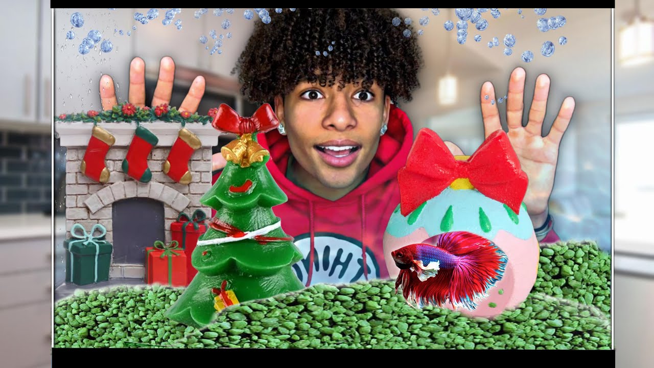 ULTIMATE Christmas MAKEOVER For My FISH!! | Vlogmas Day 1