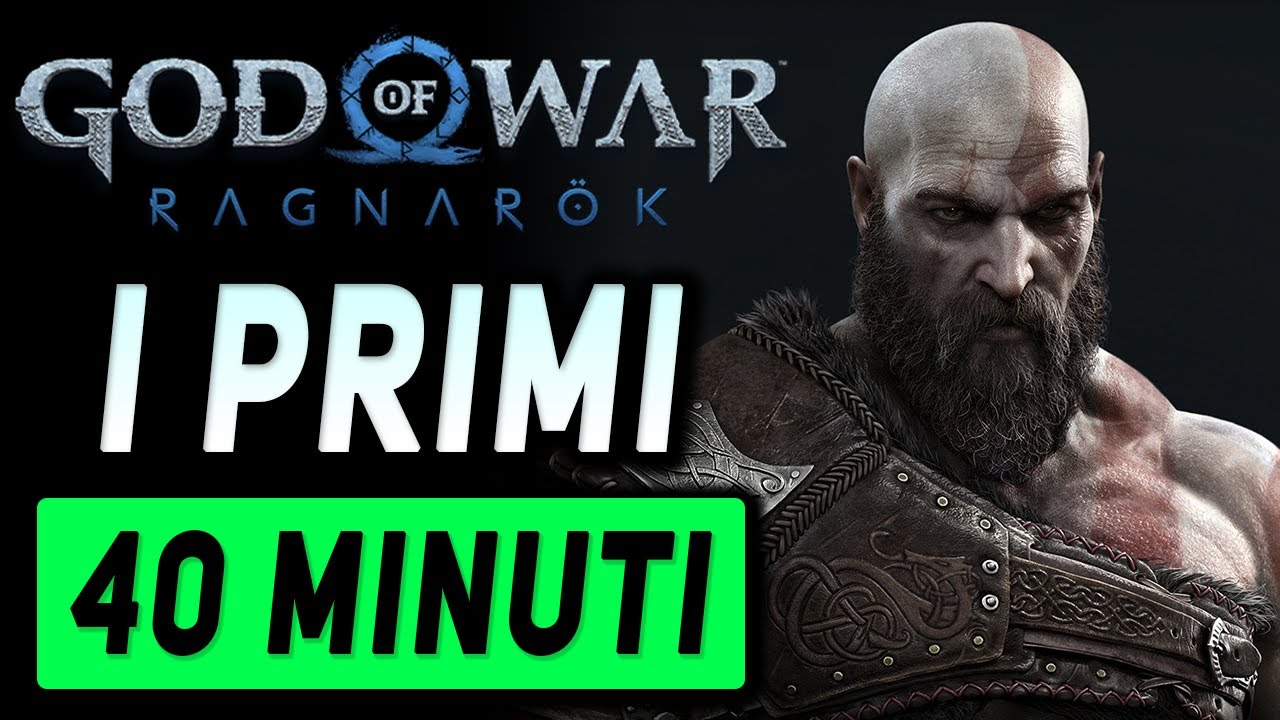 GOD OF WAR RAGNAROK ► I PRIMI 40 MINUTI ★ PS5 Gameplay ITA
