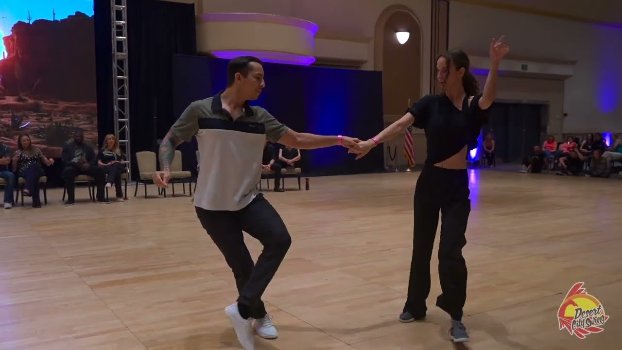 Hugo Miguez & Bryn Anderson - Champion Strictly Swing - Desert City Swing 2024