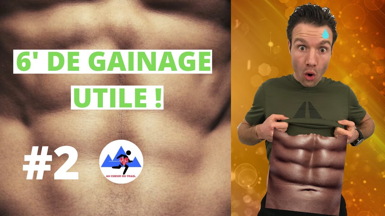 #ENTRAINEMENT : 6 minutes de gainage UTILE !
