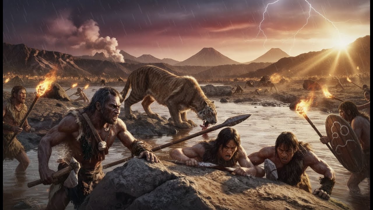The Struggle 22 Million Years Ago | The Hominid War of Flame and Storm