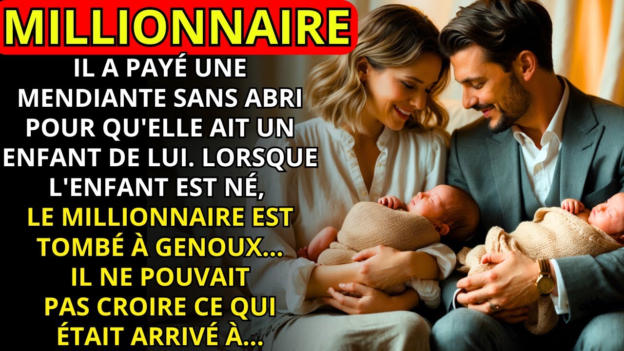 UN MILLIARDAIRE A PAYÉ UNE DOMESTIQUE POUR SON ENFANT, MAIS À L'ACCOUCHEMENT, DES TRIPLÉS ET...