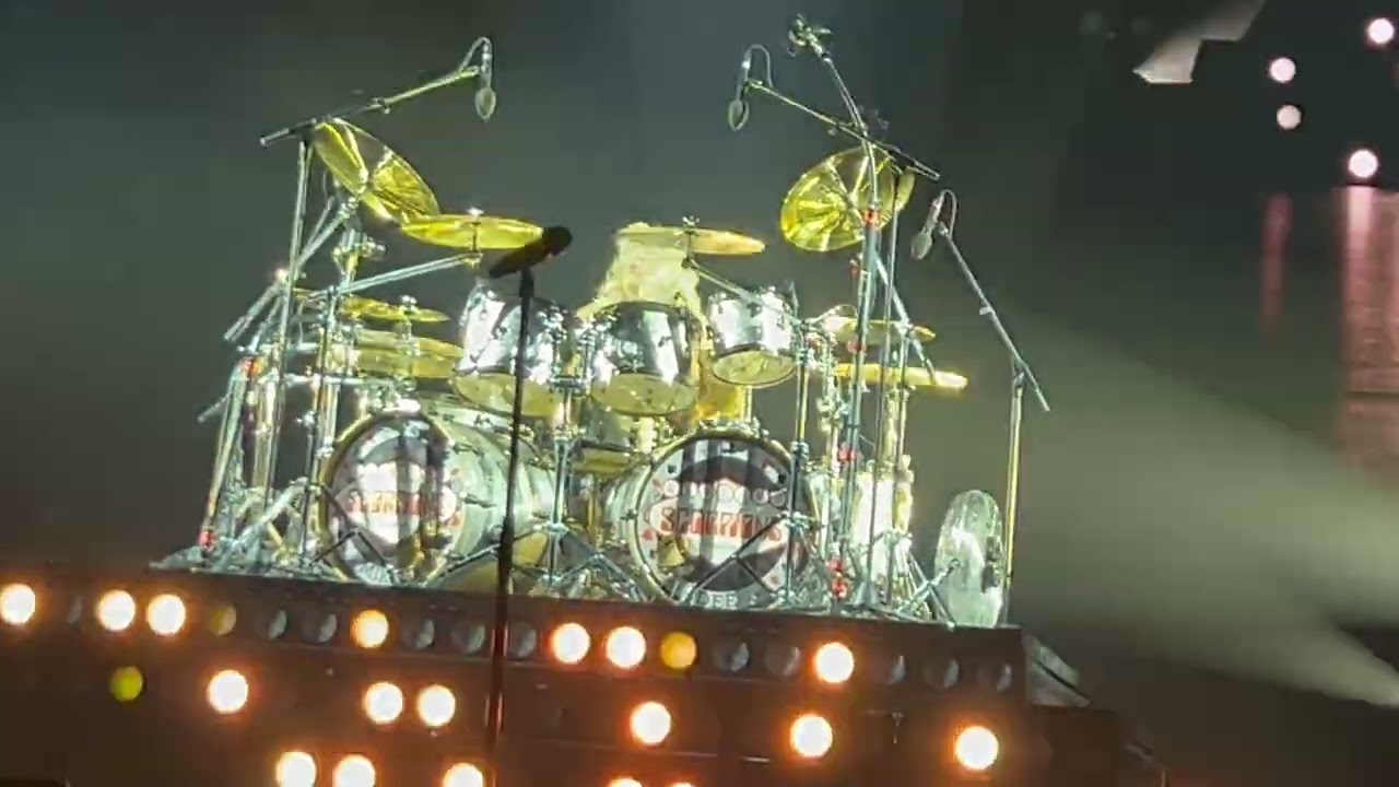 Mikkey Dee scorpions August 23, 2025 drum solo!