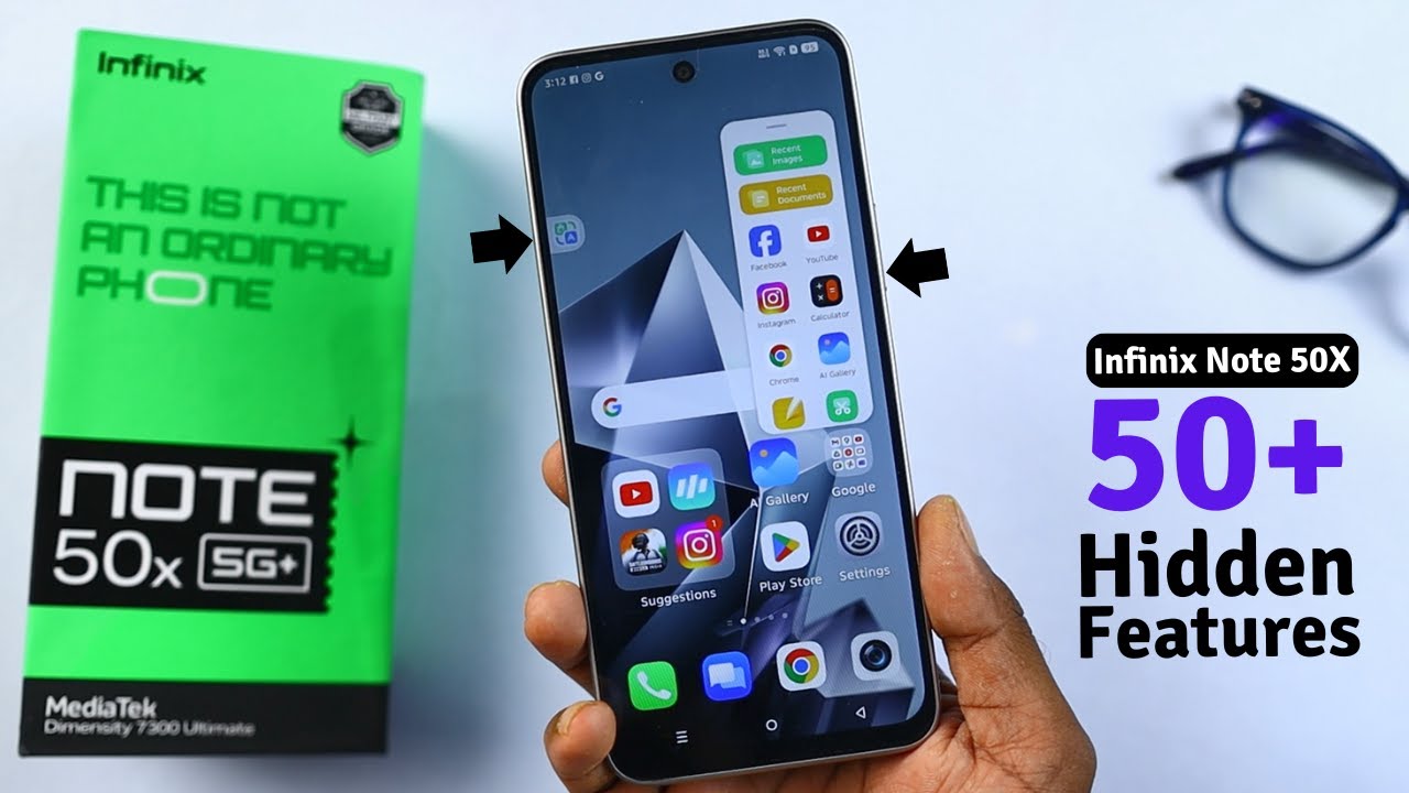 Infinix Note 50x Tips And Tricks | Infinix Note 50x Top 50+ Hidden Features