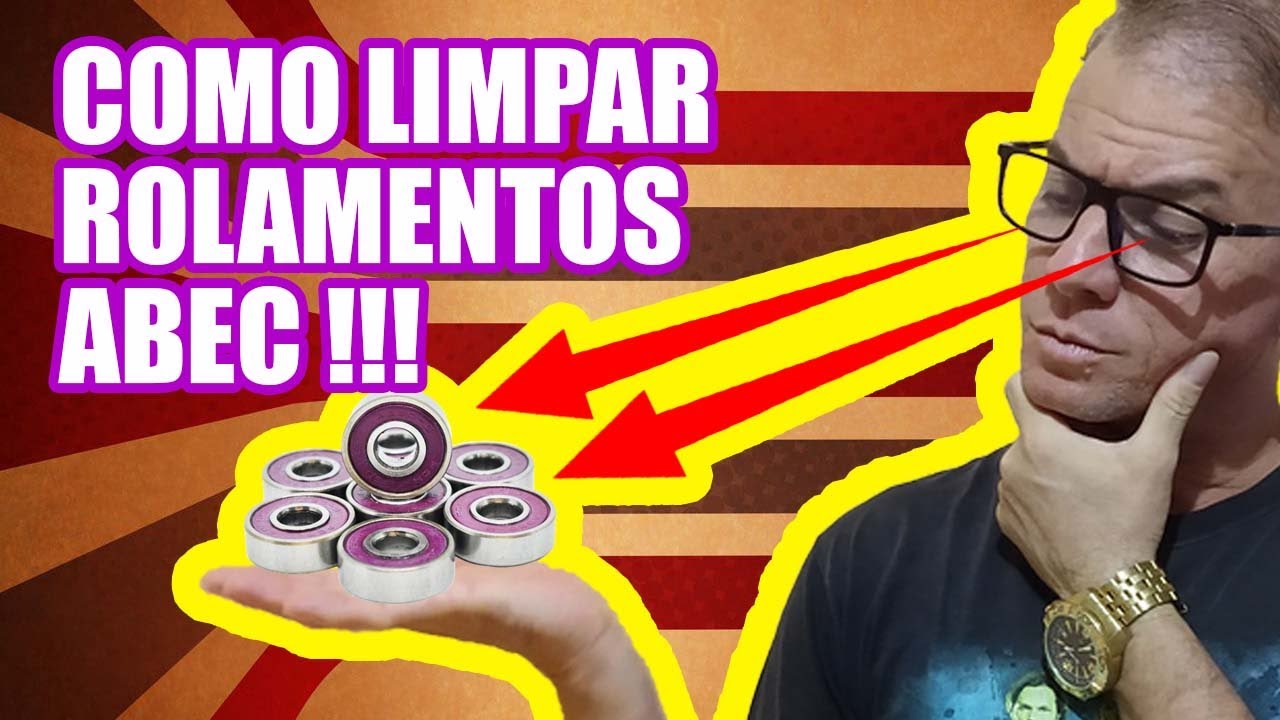 Como limpar rolamentos ABEC 9!!!