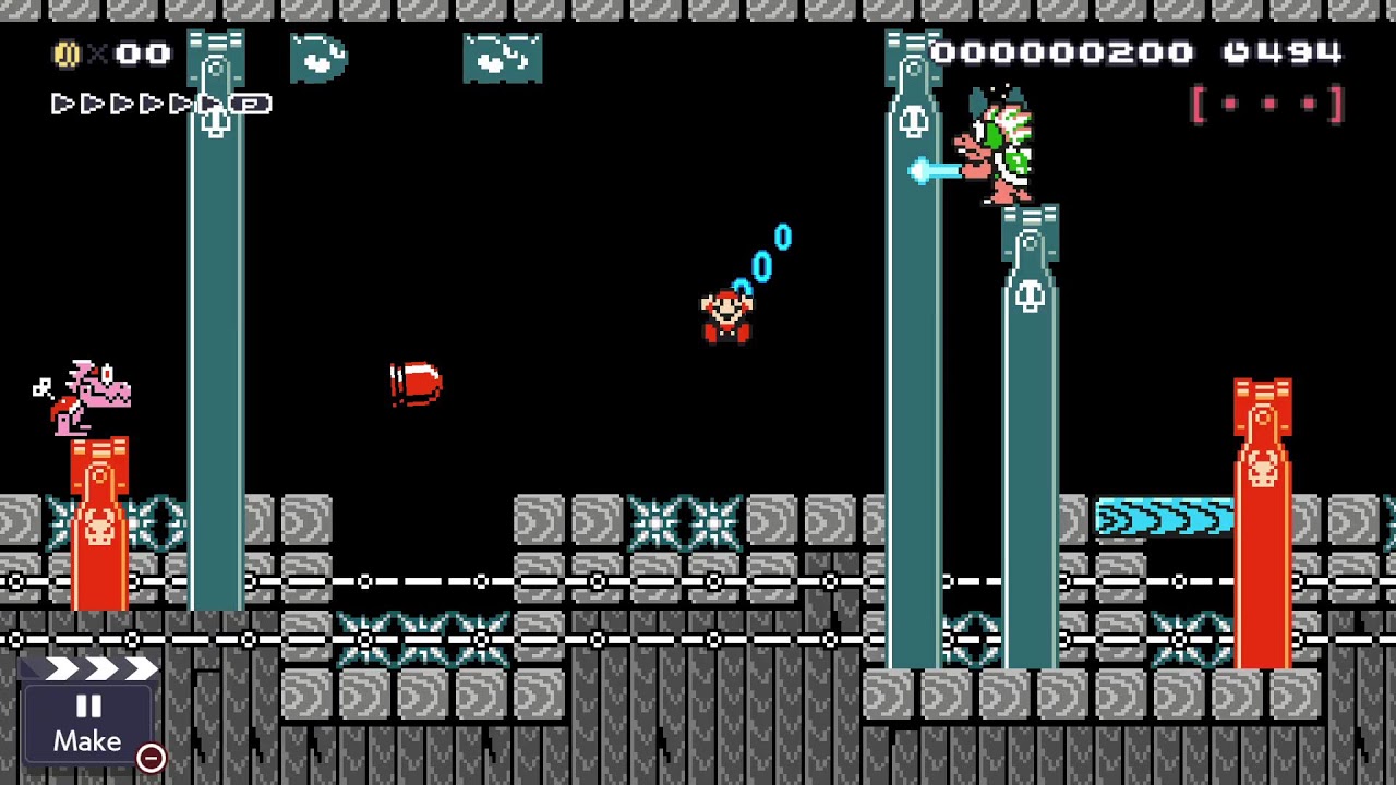 Building G.I. Joe Cobra Commander's Base | Super Mario Maker 2