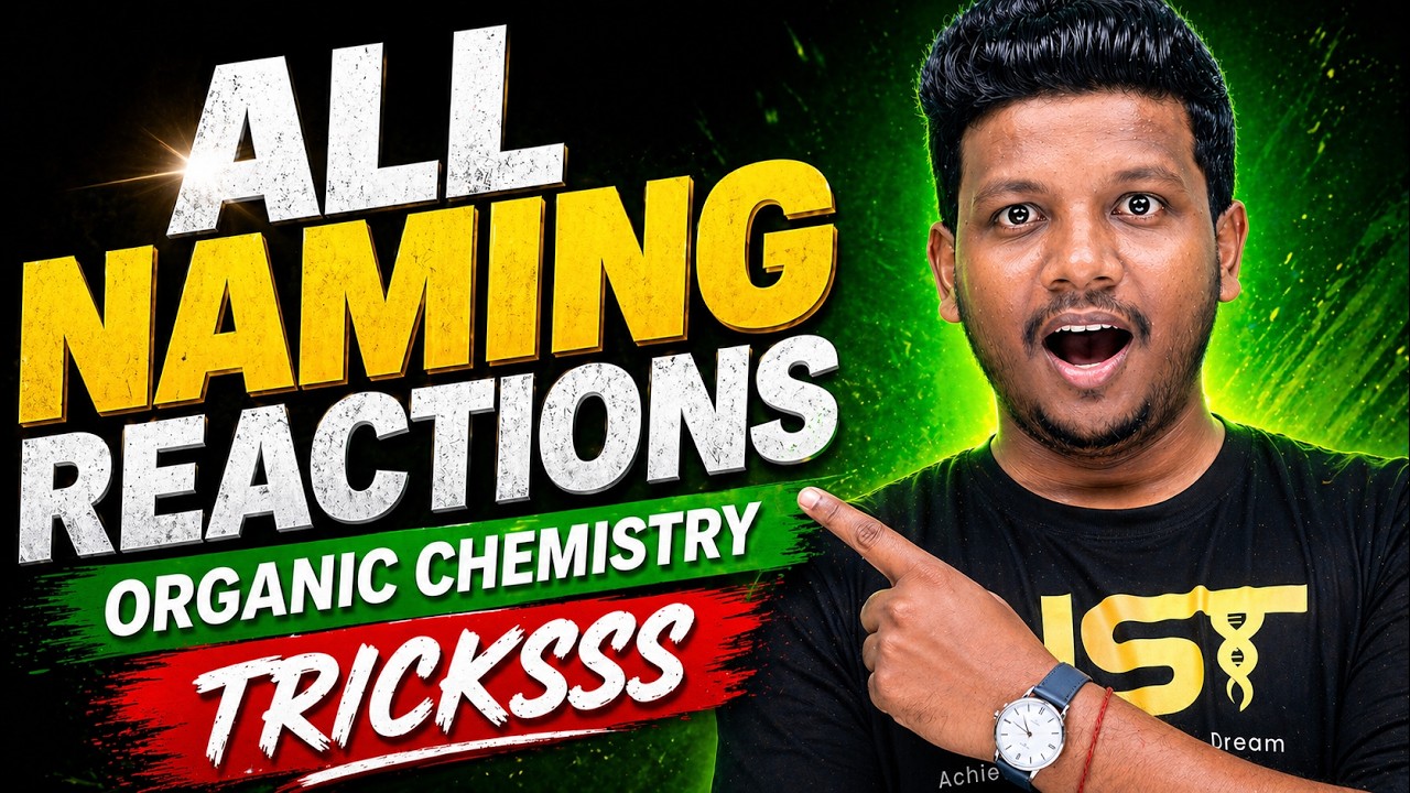 All Name Reactions in 1 Shot🔥 Organic Chemistry Tricksss | NEET 2026 Chemistry Tamil | NST TNVK