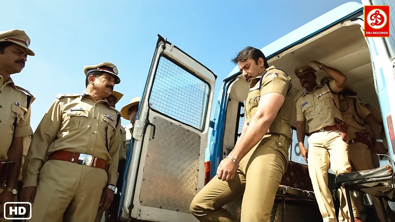 क्या हुआ जब दर्शन का नकली IPS ऑफिसर बनने का पर्दा हुआ फास | वर्दी वाला जबरदस्त फुल एक्शन मूवी सीन