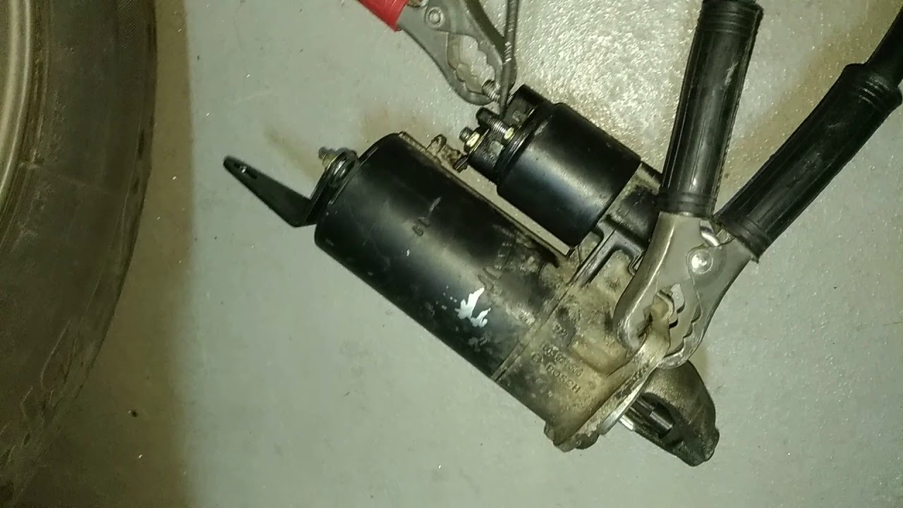BMW e34 525 1992/04 starter 啟動馬達測試