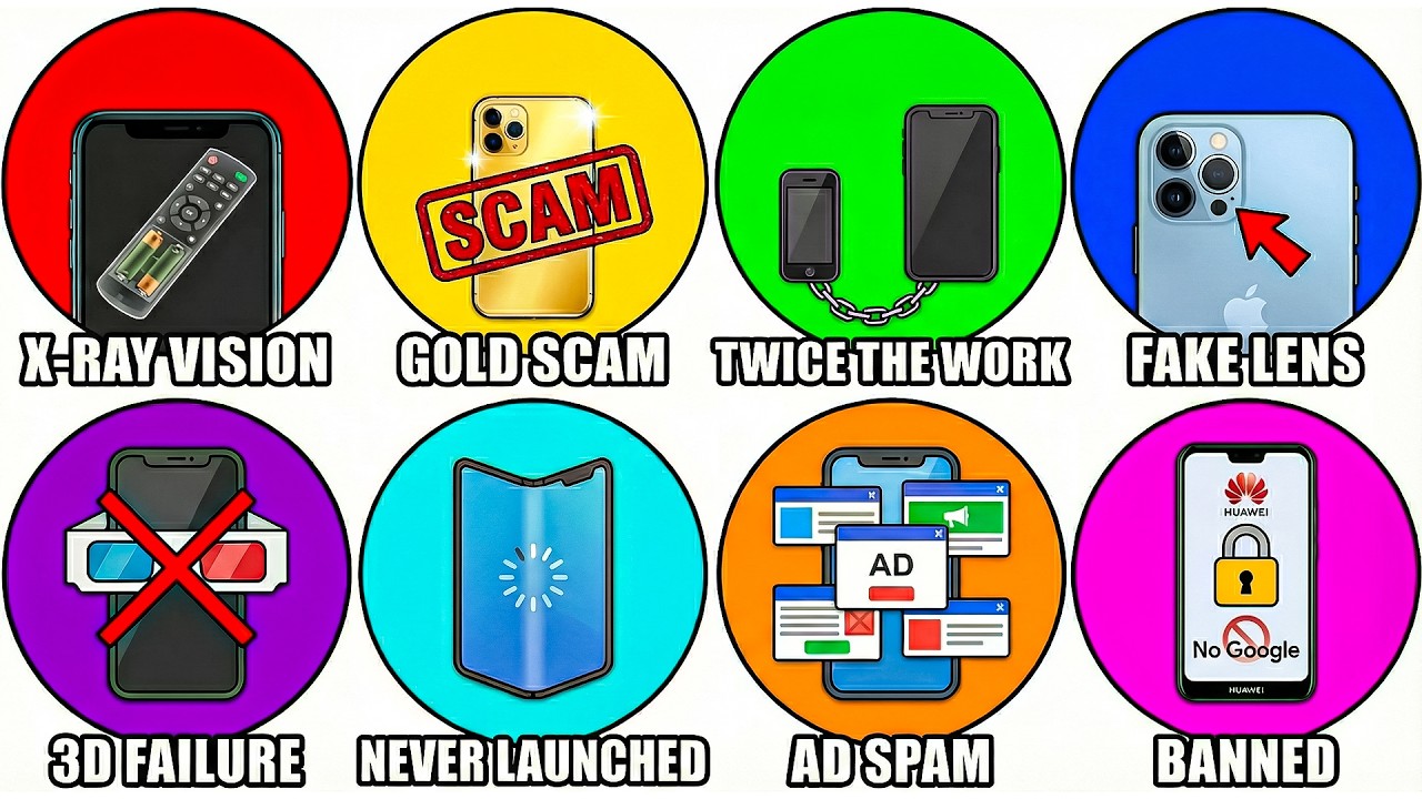 Every MEGA Smartphone FAIL Explained in Detail