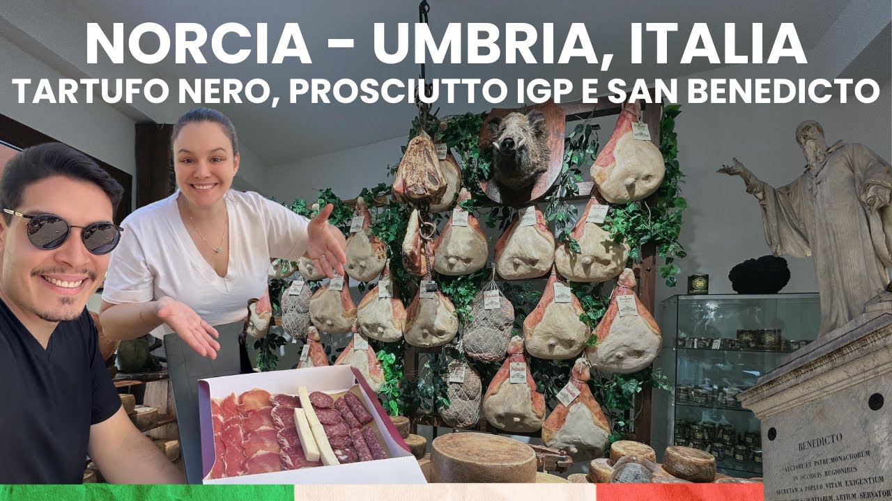 Norcia: Autêntica Itália, Capital das Trufas Negras, da Melhor Cerveja e Prosciutto do Mundo!