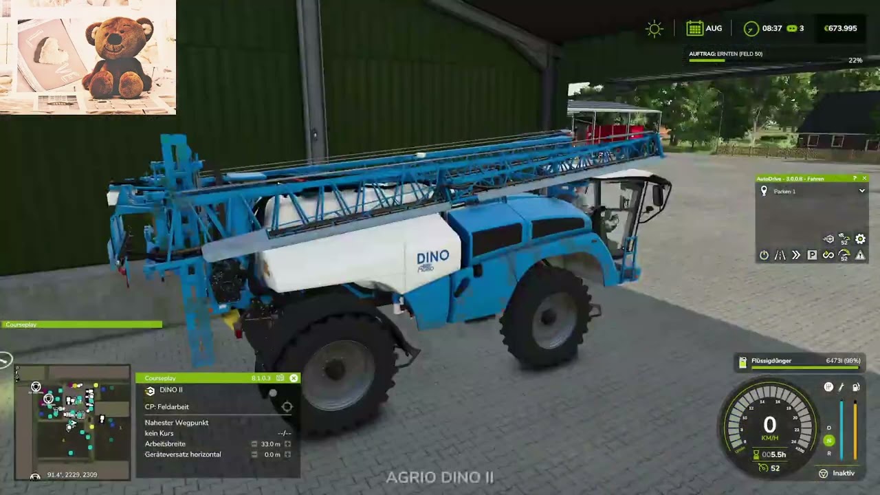 LS 25 NF Marsch 356 - Öl Mühle am Hof !!!