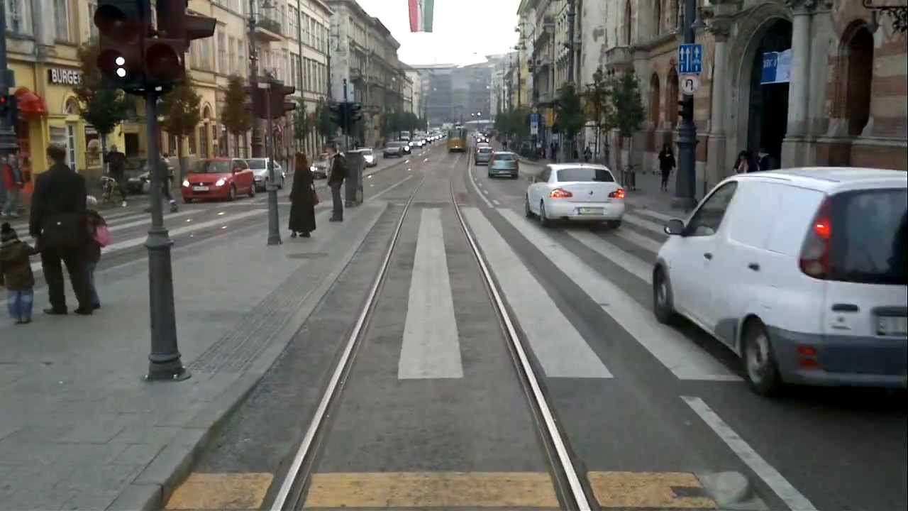 47-es villamos (Városház tér-Deák tér) 2.0 / Budapest trams: Line 47