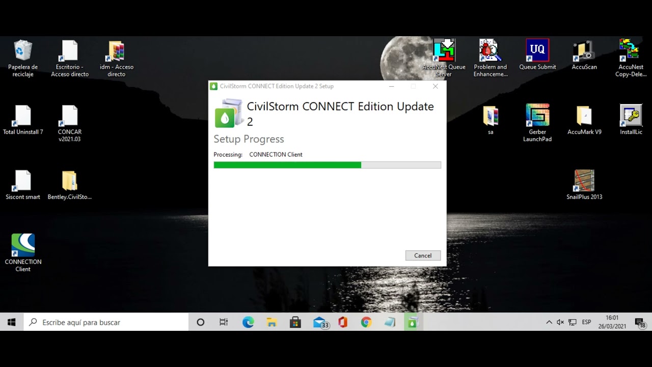 Install CivilStorm full
