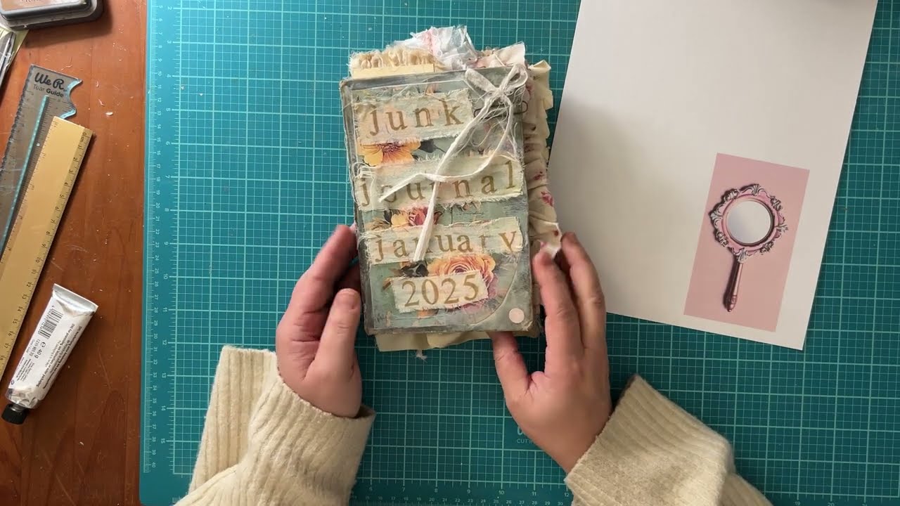 Junk Journal January Day 13 Opaque 