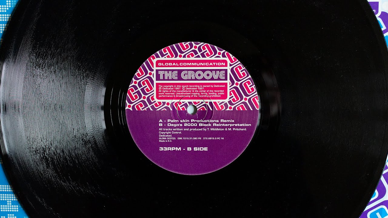 Global Communication - The Groove (Dego's 2000 Black Reinterpretation) (vinyl)