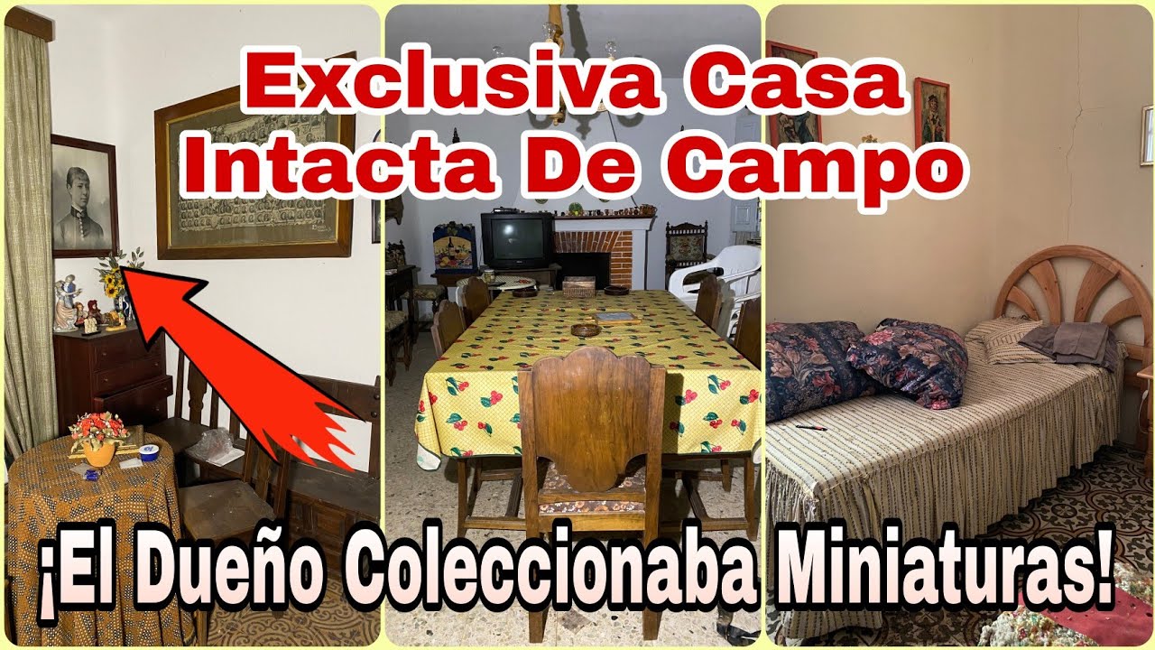 EXCLUSIVO CHALET ABANDONADO De Las Mil Miniaturas ¡ESTÁ TAL CUAL, SIN VANDALIZAR! // AnitaNext