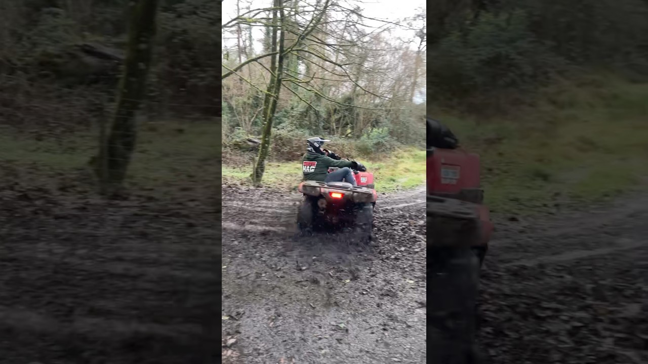 ATV crash 💥 