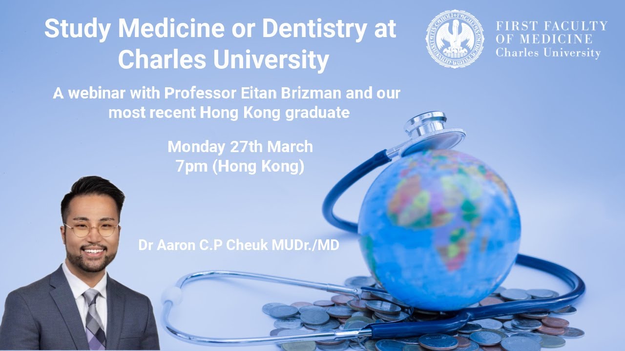 Study Medicine or Dentistry at Charles University in Prague
