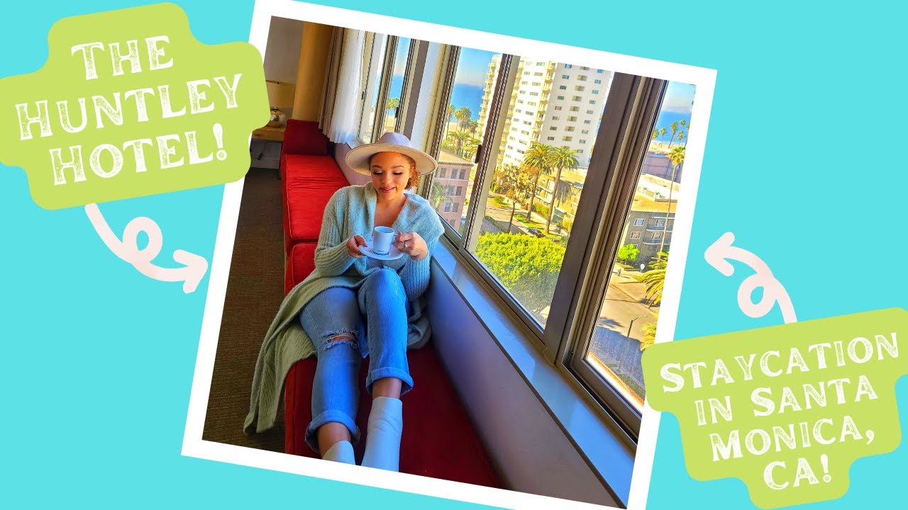 The Huntley Hotel in Santa Monica California! Tour of the Malibu Suite!