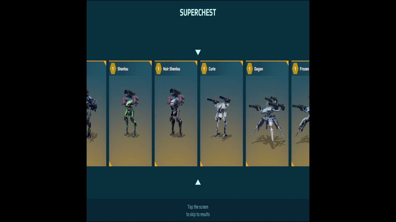 War robots Superchest I Got Cryptic Fernrir #shorts #warrobots #pixonic #shortsfeed #wr #viralshorts
