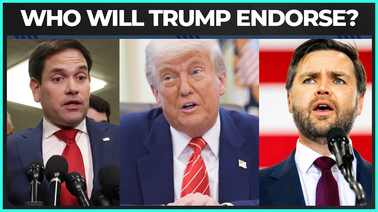 Trump Is Deciding Between Two Candidates To Endorse For 2028