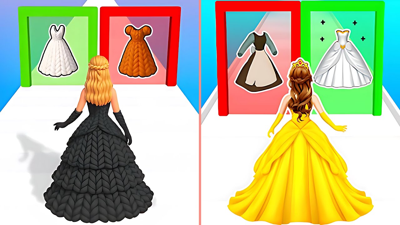 Princess Dress Up Wedding Game🆚Doll Dress Up: Makeover Run 2026 New Game // Max Gameplay 
