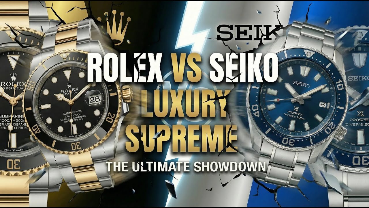 Rolex vs Seiko  Which Luxury Watch Reigns Supreme in 2026 #luxurylifestyle #rolex #luxurywatches