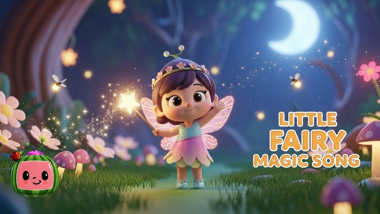 Little Fairy Magic Song | Enchanting Nursery Rhyme for Kids | Nursery Rhymes & Songs for Children